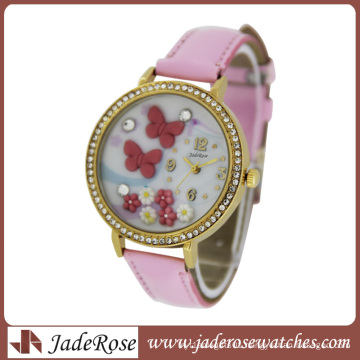 3D Butterfly and Flower Cute Mini Watch of Brand Model